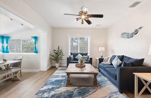 Redington Beach House | Newly renovated house steps from the sand!