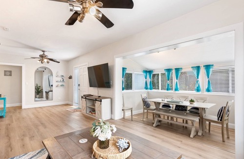 Redington Beach House | Newly renovated house steps from the sand!