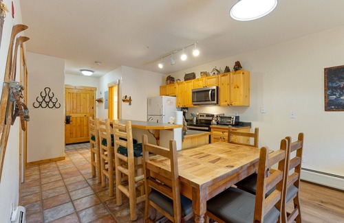 Mountain House Condo | Newly Updated Cozy Mountain Condo with Slopeside Views!