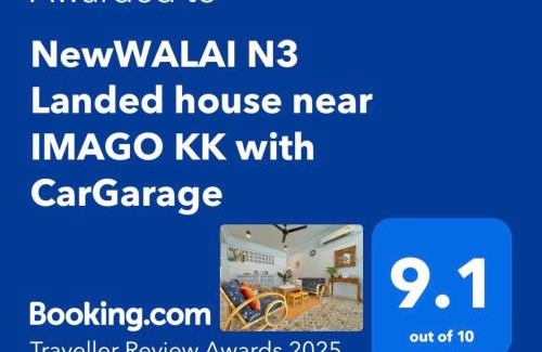 Kota Kinabalu House | NewWALAI N3 Landed house near IMAGO KK with CarGarage