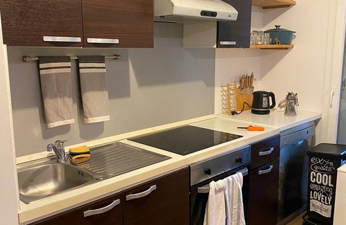 Cergy Apartment | Next to Paris very cute green house in a smart Area