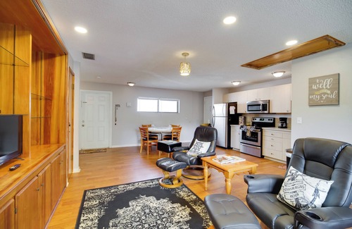 Ocean Park Condo | Next to Turtle Preserve: Oceanside Florida Retreat