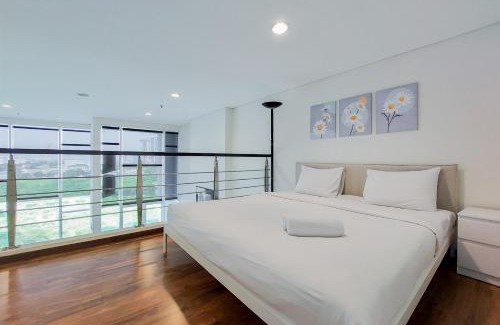 Tangerang Apartment | Nice and Fancy Studio Loft at Brooklyn Alam Sutera Apartment By Travelio