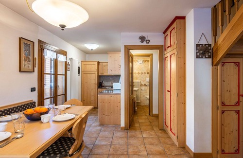 Campitello di Fassa Apartment | Nice apartment for 6 guests with TV, balcony and parking