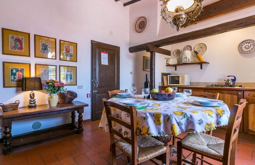Poggiarello House | Nice apartment in villa for 4 guests with pool, WIFI, TV, terrace, panoramic view and parking