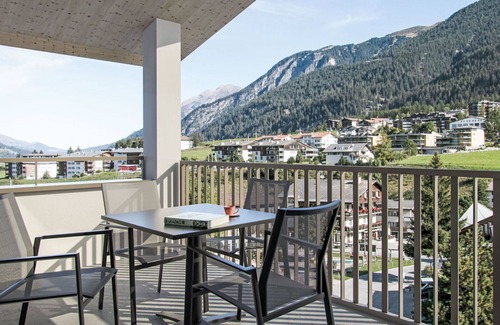 Savognin Apartment | Nice apartment for 4 guests with WIFI, TV, balcony, panoramic view and parking