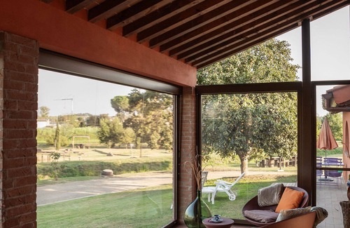 Larciano House | Nice apartment in villa for 2 guests with WIFI, A/C, pool, TV and parking