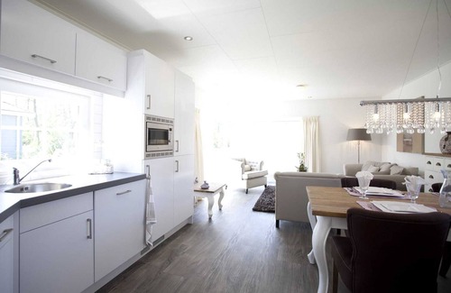 Velsen-Zuid Ski Chalet | Nice chalet with dishwasher