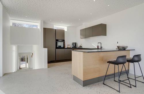 Hvidbjerg Strand House | Nice home in Børkop with house sea view