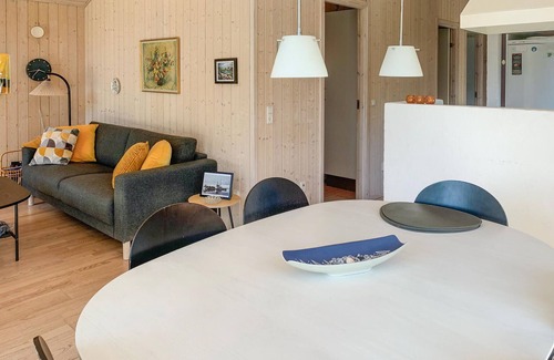 Knebel House | Nice home in Knebel with house sea view