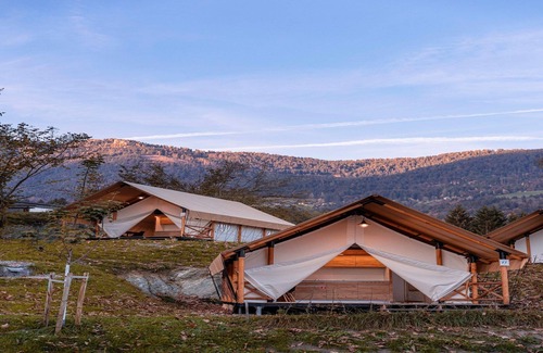 Kotschach-Mauthen House | Nice safari tent with airco