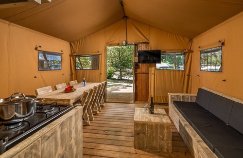 Municipality of Geldrop-Mierlo House | Nice safari tent with kitchen, 8 km. from Helmond