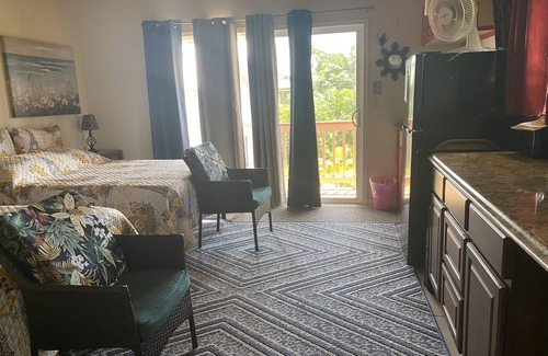 Kehena Apartment | Nice Studio w/A/C Near Kehena/Pohoiki Beaches and Lava Fields - sleeps 3