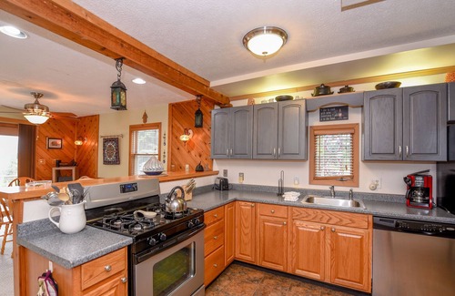 Paradise Point House | Nimba Cabin: Lake Access, Dogs Welcome, Hot Tub, Fire Pit, Pool Table!