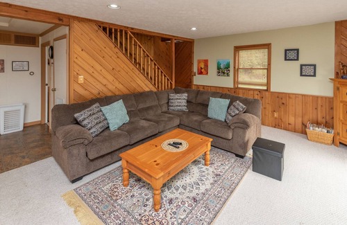 Paradise Point House | Nimba Cabin: Lake Access, Dogs Welcome, Hot Tub, Fire Pit, Pool Table!
