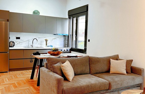 Ano Patisia Apartment | No 4 - Theo Two-Bedrooms Apartment first floor