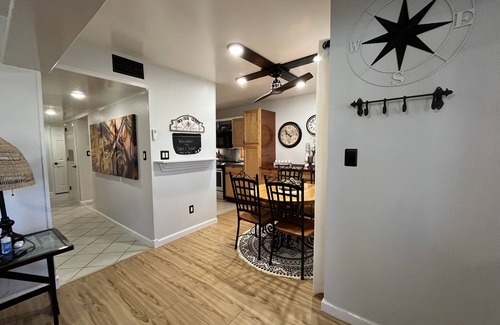 Huntsville Apartment | No chores!/6 guests/⬇️stairs/🦮🐈/WI-FI/easy access/grill