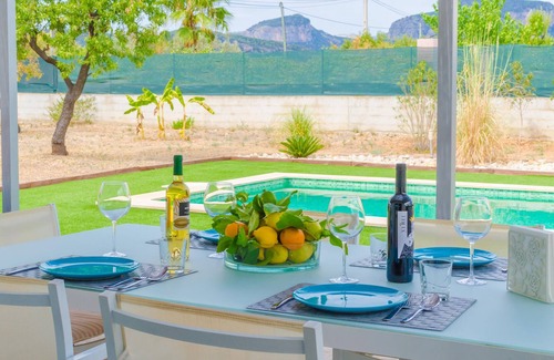 Lloseta Villa | NOGUER - Wonderful villa with a beautiful exterior area including a private pool and billi