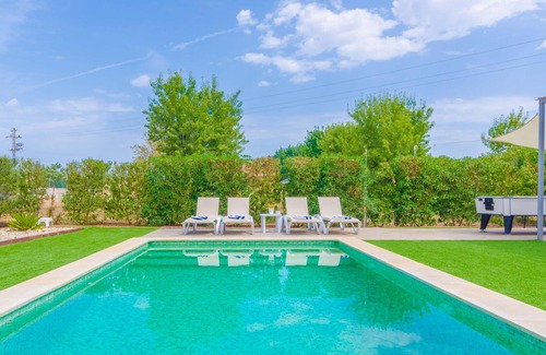 Lloseta Villa | NOGUER - Wonderful villa with a beautiful exterior area including a private pool and billi