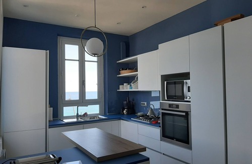Noli Apartment | Noli - Splendid seaside apartment with panoramic terrace in "Art Nouveau" villa
