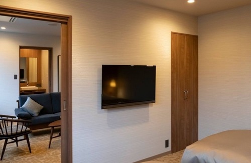 Omachi Hotel | Nonsmoking Deluxe Twin Room | Room without meals/Omachi Nagano