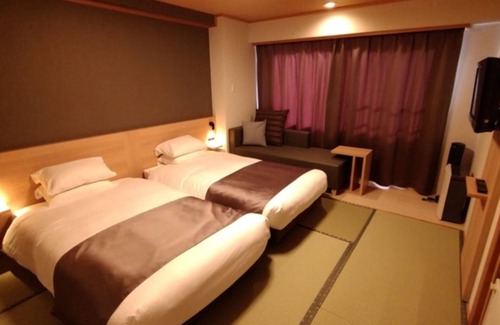 Rishirifuji-cho Hotel | Nonsmoking Japanesestyle twin room breakfast an/Rishirigun Hokkaidō
