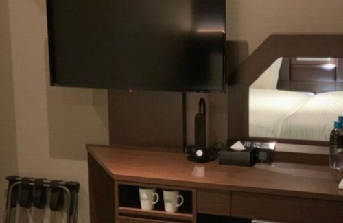 Hakataekihigashi Hotel | Nonsmoking Twin theater room Limited number o/Fukuoka Fukuoka