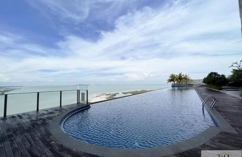 Malacca City Apartment | Nordic Style Premium Stay 2pax- Bathub/Build-view