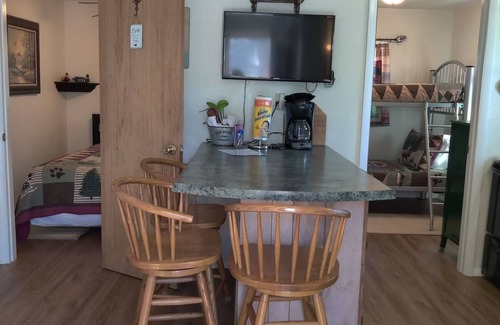 Elizabeth Apartment | Norfork Lake - Quaint 2 bedroom, no stairs. By the pool -camp store - pavilion.
