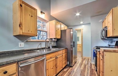 Indian River House | Northern Michigan Retreat ~ 2 Mi to Burt Lake