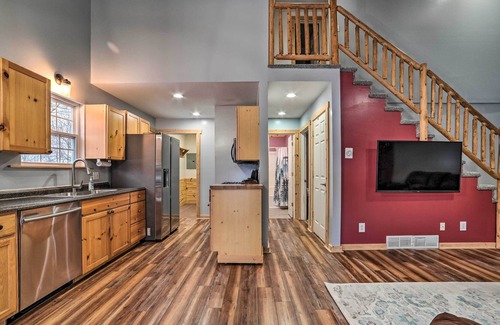 Indian River House | Northern Michigan Retreat ~ 2 Mi to Burt Lake