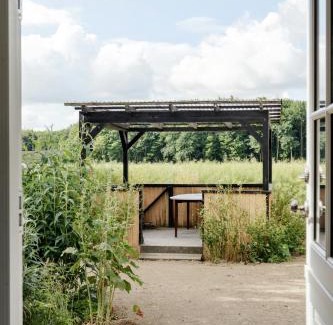 Majbolle House | Nostalgic Charm In A Yellow Timber House
