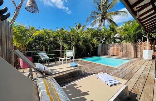 Le Diamant House | Notre Bungalow 100% Indépendant Pour 2 Personnes Avec Piscine Privée, Le Diamant