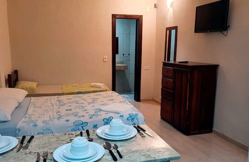 Morro de Sao Paulo Apartment | Novidade - Flat com Wi-Fi na Terceira Praia/BA