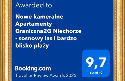 Niechorze Apartment | Nowe kameralne Apartamenty Graniczna2G Niechorze - sosnowy las i bardzo blisko plaży
