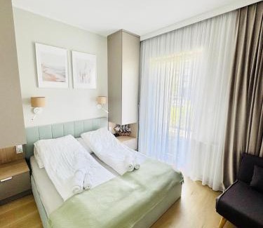 Sztutowo Apartment | NOWY 40m2 Apartament 2 pokoje! Duży Taras ! Parking ! Stojak na rowery ! Stacja Baltic Twins