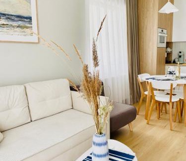 Sztutowo Apartment | NOWY 40m2 Apartament 2 pokoje! Duży Taras ! Parking ! Stojak na rowery ! Stacja Baltic Twins