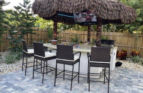 Bethune Beach House | NSB HOUSE FULLY REMODELED W/OCEAN VIEWS & TIKI HUT!