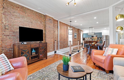Wellsville Apartment | nSophisticated Loft in a Storybook Historic Town
