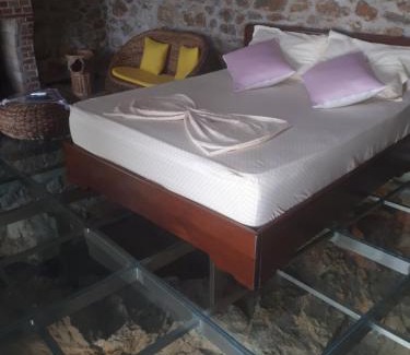 Tushemisht Apartment | Nuci's Home glass floor