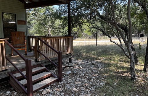 Barksdale Cabin | Nueces River Cabins-Pecan Cabin