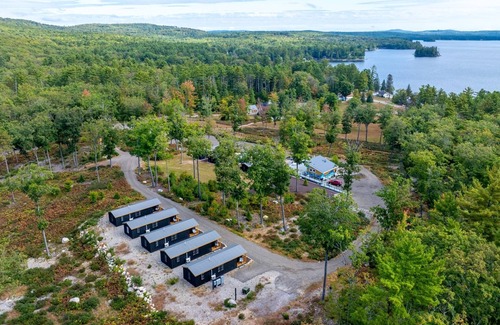 North Sebago Cabin | NUTHATCH - RESORT WITH 12 PROPERTIES. NATURAL POND FOR SWIMMING. CAFE ON SITE.
