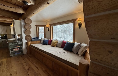 Clark House | nWelcome to this stunning, Swedish coped log home just outside Clark Colorado.