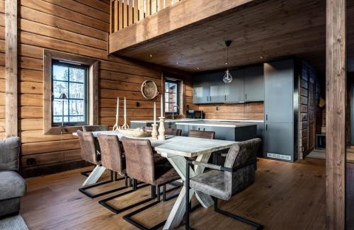 Idre House | Nybyggd stuga, modern arkitektur - panoramautsikt