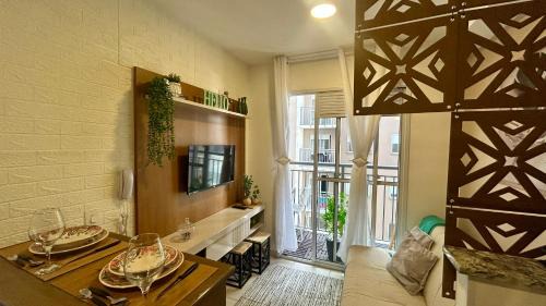 Panamby Apartment | O mais completo Studio com sacada prox Tokio Marine Hall