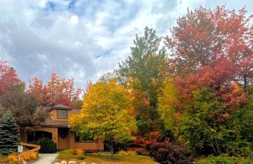 Bretton Woods Villa | O1 Slopeside Bretton Woods cottage with AC large patio and private yard Walk to slopes
