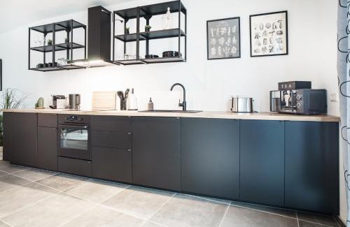Ibbenbueren Apartment | O24 Neu I Zentral I Parkplatz I Fahrstuhl I Design I King I Küche