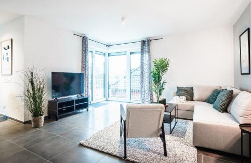 Ibbenbueren Apartment | O24 Neu I Zentral I Parkplatz I Fahrstuhl I Design I King I Küche