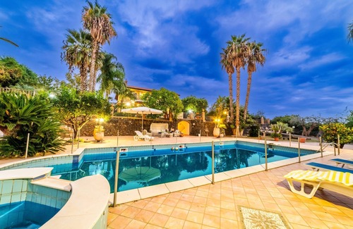 Fiumefreddo di Sicilia Villa | Oasis of peace, unique view, surrounded by orange plantations