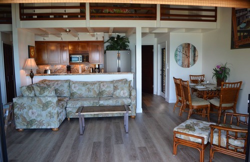 Honokowai Condo | Ocean/Beach Front/Air Conditioned. Watch the whales from your private lanai.